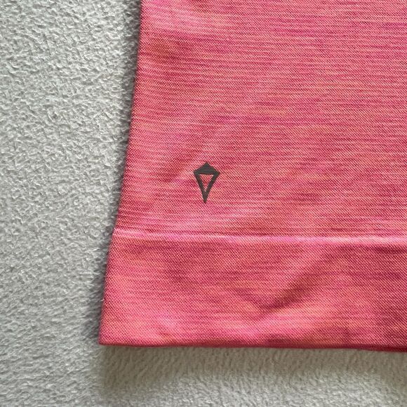 Ivivva Girl Fastest Pullover Pink Orange Ombre Fly Tech Mock Neck Turtleneck 12 - Picture 4 of 9